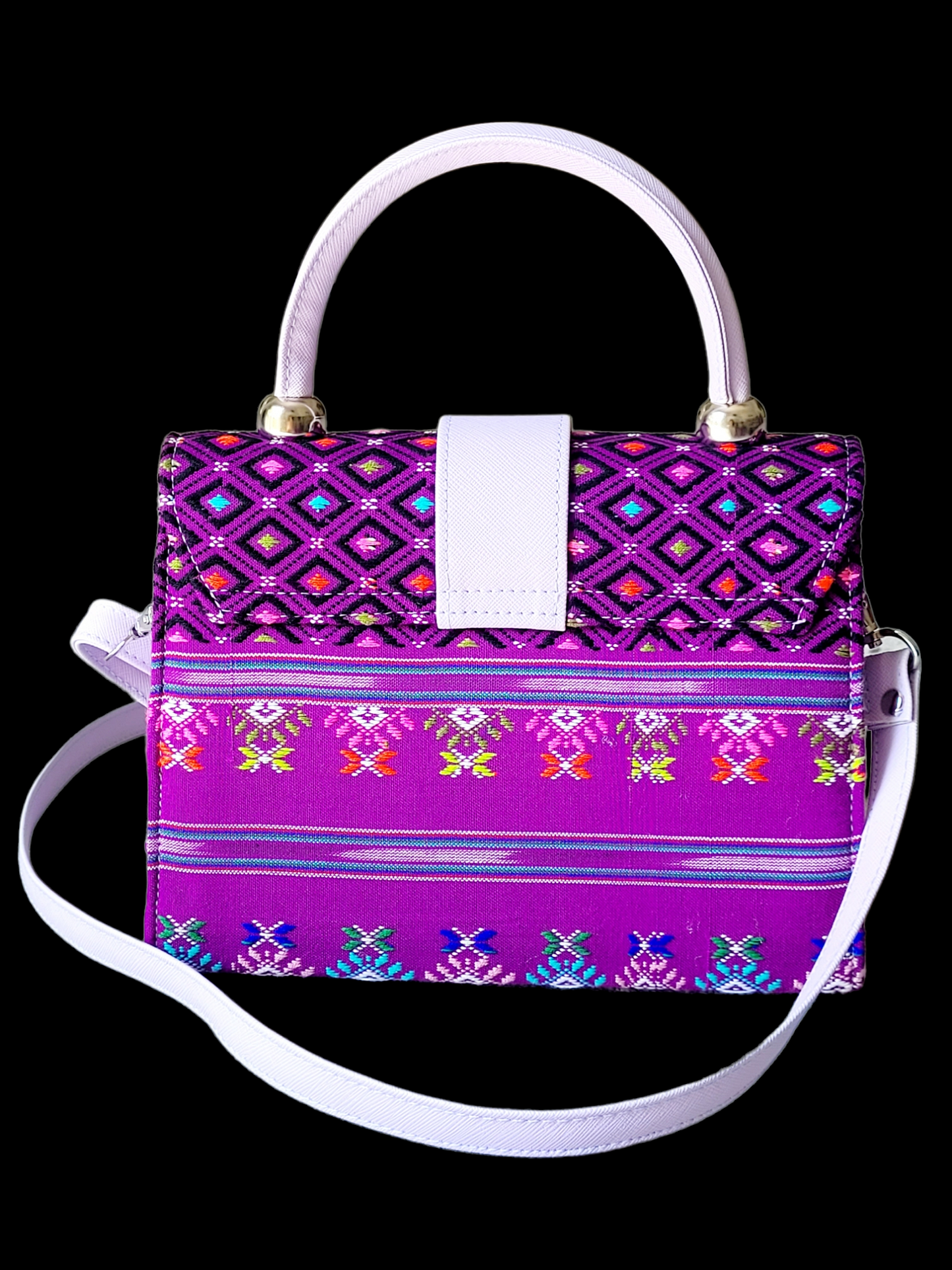 Geometric Design 1 Handbags