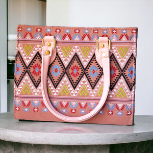 Savannah Mosaic Mini Tote Crossbody bag